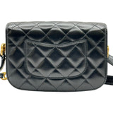シャネル CHANEL ココマーク ミニフラップ ショルダーバッグ AS3396 ブラック ゴールド金具 シャイニーカーフスキン レディース ショルダーバッグ