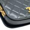 シャネル CHANEL ココマーク ミニフラップ ショルダーバッグ AS3396 ブラック ゴールド金具 シャイニーカーフスキン レディース ショルダーバッグ