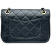 シャネル CHANEL マトラッセ・クリップココ Wチェーンショルダー AS2978 ブラック シルバー/ゴールド金具 ラムスキン/ラインストーン レディース ショルダーバッグ