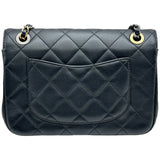 シャネル CHANEL マトラッセ・クリップココ Wチェーンショルダー AS2978 ブラック シルバー/ゴールド金具 ラムスキン/ラインストーン レディース ショルダーバッグ