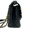 シャネル CHANEL マトラッセ・クリップココ Wチェーンショルダー AS2978 ブラック シルバー/ゴールド金具 ラムスキン/ラインストーン レディース ショルダーバッグ