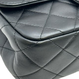 シャネル CHANEL マトラッセ・クリップココ Wチェーンショルダー AS2978 ブラック シルバー/ゴールド金具 ラムスキン/ラインストーン レディース ショルダーバッグ