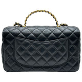 シャネル CHANEL マトラッセ トップハンドル 2WAYバッグ AS4530 ブラック ゴールド金具 ラムスキン レディース ショルダーバッグ