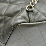 シャネル CHANEL マトラッセ ココマークチェーンバックパック AS4342 カーキ シャンパンゴールド金具 ラムスキン レディース リュック・デイパック