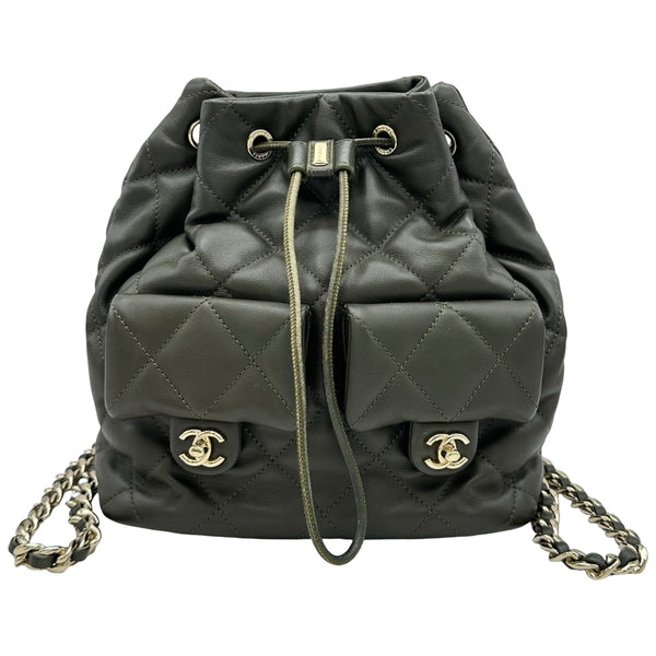 シャネル CHANEL マトラッセ ココマークチェーンバックパック AS4342