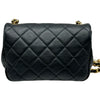 シャネル CHANEL マトラッセ パールチェーンショルダーバッグ AS3000 ブラック ゴールド金具 カーフスキン/パール レディース ショルダーバッグ