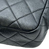 シャネル CHANEL マトラッセ パールチェーンショルダーバッグ AS3000 ブラック ゴールド金具 カーフスキン/パール レディース ショルダーバッグ