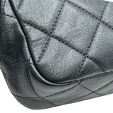 シャネル CHANEL マトラッセ パールチェーンショルダーバッグ AS3000 ブラック ゴールド金具 カーフスキン/パール レディース ショルダーバッグ