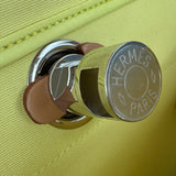 エルメス HERMES エールバッグジップPM □R刻印 ジーヌプッサン シルバー金具 トワル/ハンター レディース ショルダーバッグ