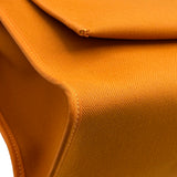 エルメス HERMES エールバッグジップPM C刻印 オレンジ系/ナチュラル シルバー金具 トワル/ハンター レディース ショルダーバッグ