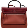 エルメス HERMES エールバッグジップPM Y刻印 ルージュアッシュ シルバー金具 トワル/ハンター レディース ショルダーバッグ