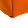 エルメス HERMES エールバッグジップPM B刻印 オレンジ/ゴールド シルバー金具 トワル/ハンター レディース ショルダーバッグ