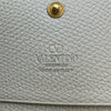 ヴァレンティノ VALENTINO チェリーフィッググレインカーフスキンウォレット 8W2POAYOWGX アイボリー ゴールド金具 カーフ レディース 二つ折り財布