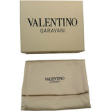 ヴァレンティノ VALENTINO チェリーフィッググレインカーフスキンウォレット 8W2POAYOWGX アイボリー ゴールド金具 カーフ レディース 二つ折り財布