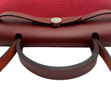 エルメス HERMES エールバッグジップPM A刻印（2017年製) ルージュアッシュ/カザック トワル/ハンター レディース ショルダーバッグ