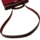 エルメス HERMES エールバッグジップPM A刻印（2017年製) ルージュアッシュ/カザック トワル/ハンター レディース ショルダーバッグ
