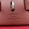 エルメス HERMES エールバッグジップPM A刻印（2017年製) ルージュアッシュ/カザック トワル/ハンター レディース ショルダーバッグ
