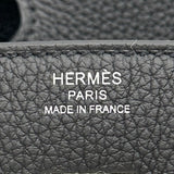 エルメス HERMES バーキン25 G刻印（2026年製） ブラック シルバー金具 トゴ ユニセックス ハンドバッグ