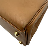 エルメス HERMES ケリー32 内縫い □C刻印 ナチュラル　ゴールド金具 クシュベル レディース ショルダーバッグ