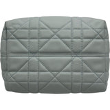 クリスチャン・ディオール Christian Dior トゥージュールバーティカルトートバッグ M2835PSNM アイスブルー シルバー金具 カーフ レディース ショルダーバッグ