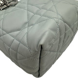クリスチャン・ディオール Christian Dior トゥージュールバーティカルトートバッグ M2835PSNM アイスブルー シルバー金具 カーフ レディース ショルダーバッグ