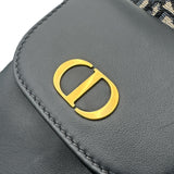 クリスチャン・ディオール Christian Dior D-ドリーム ミディアム M6323UDDS ネイビー オブリークジャガード レディース ショルダーバッグ