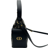 クリスチャン・ディオール Christian Dior D-ドリーム ミディアム M6323UDDS ネイビー オブリークジャガード レディース ショルダーバッグ
