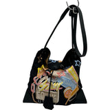 エルメス HERMES シルキーシティPM B刻印　(2023年製) ブラック シルバー金具 シルク/スイフト レディース ショルダーバッグ