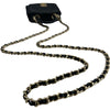 シャネル CHANEL ココハンドル マイクロ AP4245 ブラック ゴールド金具 キャビアスキン メンズ ショルダーバッグ