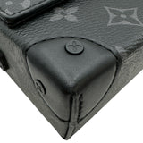 ルイ・ヴィトン LOUIS VUITTON スティーマー・ウェラブルウォレット M81783 ブラック モノグラム・エクリプス メンズ ショルダーバッグ