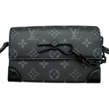ルイ・ヴィトン LOUIS VUITTON スティーマー・ウェラブルウォレット M81783 ブラック モノグラム・エクリプス メンズ ショルダーバッグ