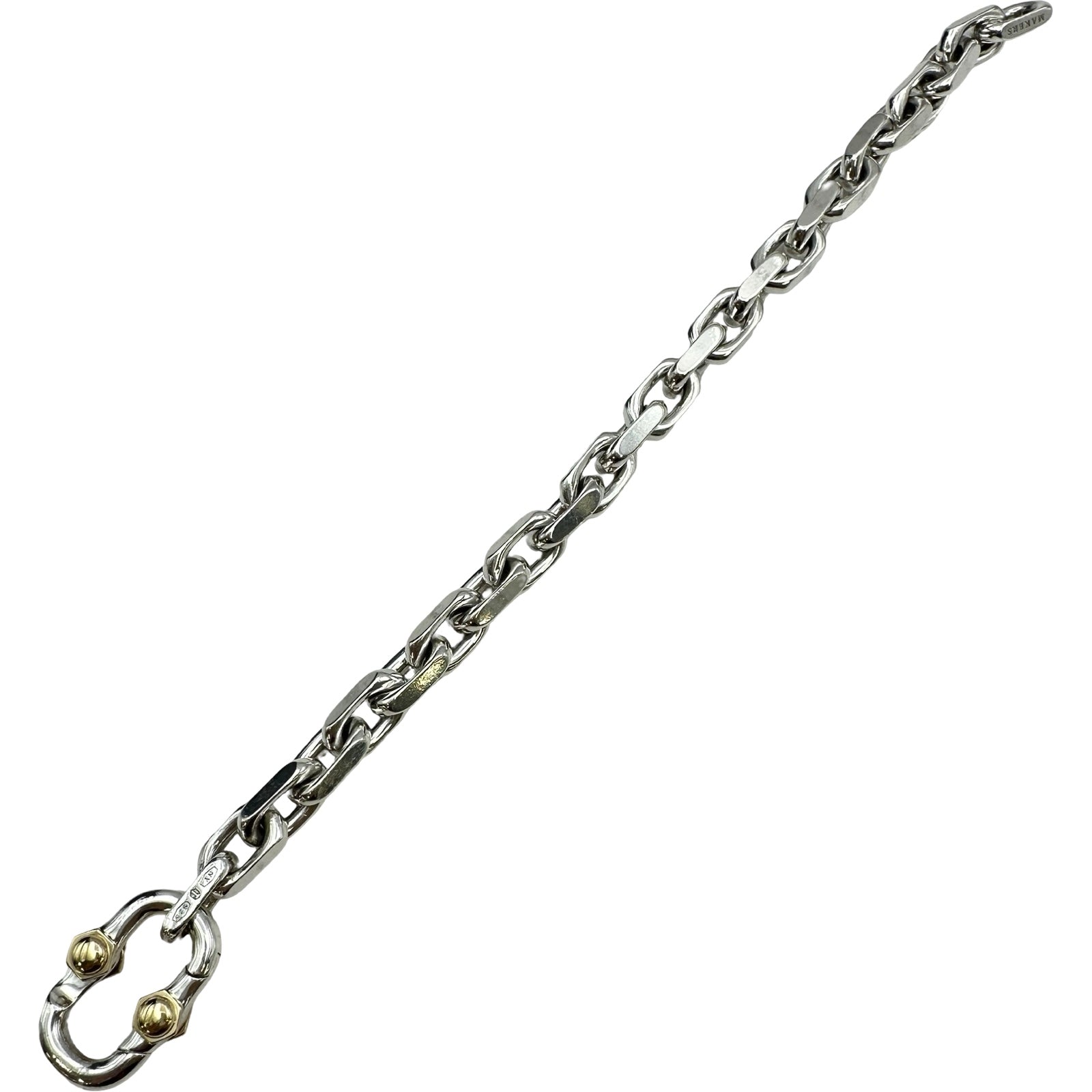 ティファニー TIFFANY＆CO メイカーズ ワイド チェーン ブレスレット