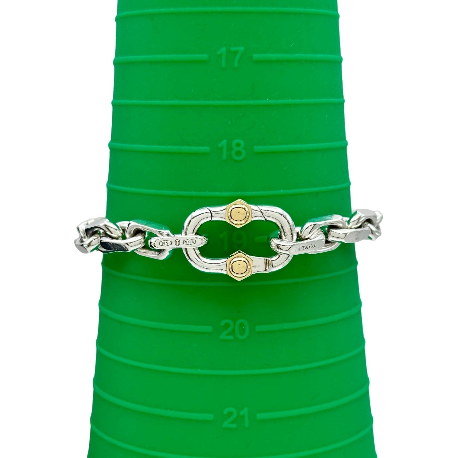 ティファニー TIFFANY＆CO メイカーズ ワイド チェーン ブレスレット