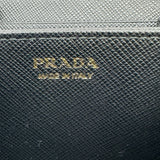 プラダ PRADA ロゴラウンドファスナーコインケース 1MM268 ブラック ゴールド金具 サフィアーノ レディース コインケース