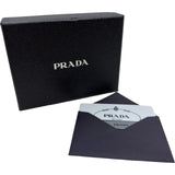 プラダ PRADA ロゴラウンドファスナーコインケース 1MM268 ブラック ゴールド金具 サフィアーノ レディース コインケース