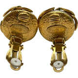 シャネル CHANEL トリプルココマークイヤリング ゴールド メタル/フェイクパール アクセサリー