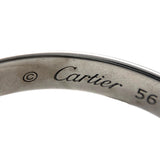 カルティエ Cartier トリニティリング K18WG/ブラックセラミック ジュエリー