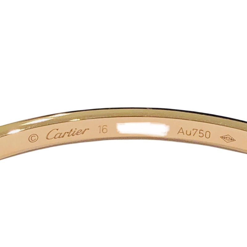 カルティエ Cartier ラブブレス SM 10Pダイヤ #16 K18ピンクゴールド ジュエリー