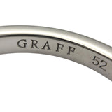 グラフ GRAFF D シェイプ ウェディング バンドリング PT950 ジュエリー