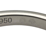 グラフ GRAFF D シェイプ ウェディング バンドリング PT950 ジュエリー