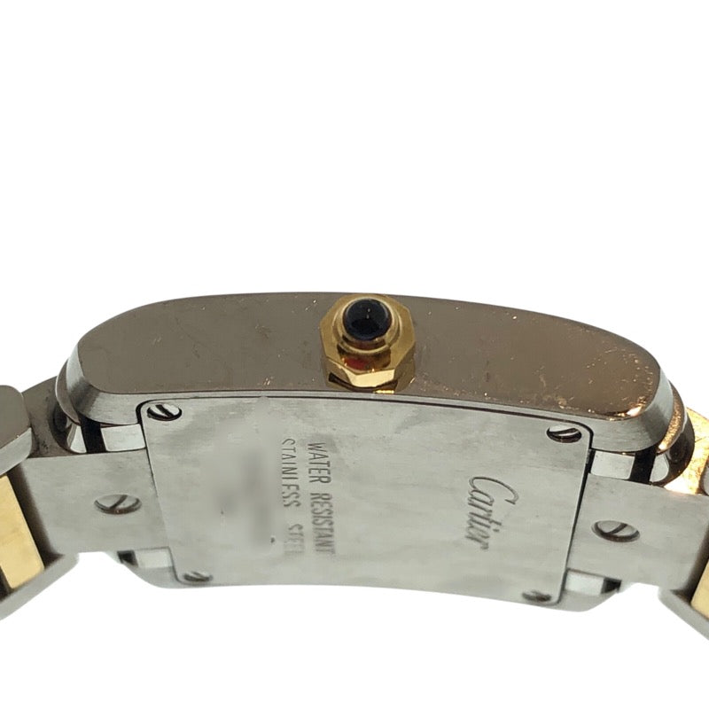 カルティエ Cartier タンクフランセーズSM コンビ W51007Q4 SSxYG レディース 腕時計
