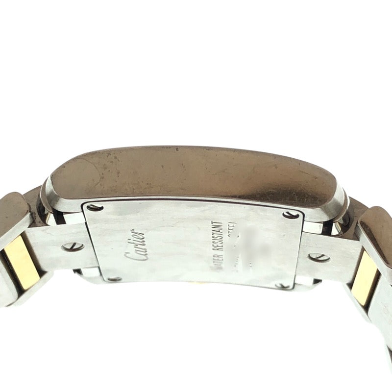 カルティエ Cartier タンクフランセーズSM コンビ W51007Q4 SSxYG レディース 腕時計