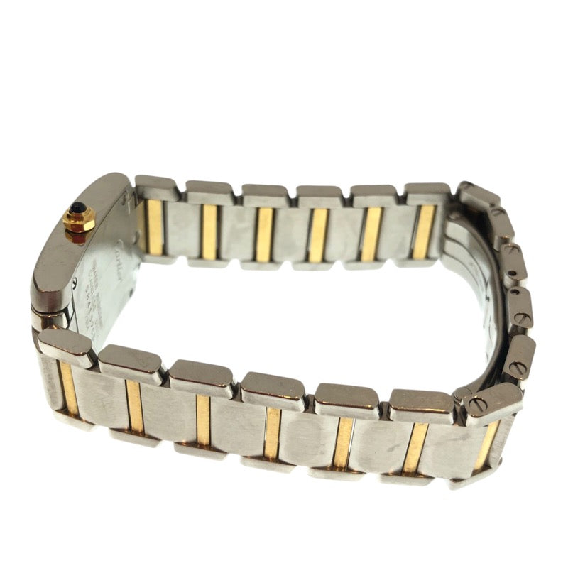 カルティエ Cartier タンクフランセーズSM コンビ W51007Q4 SSxYG レディース 腕時計