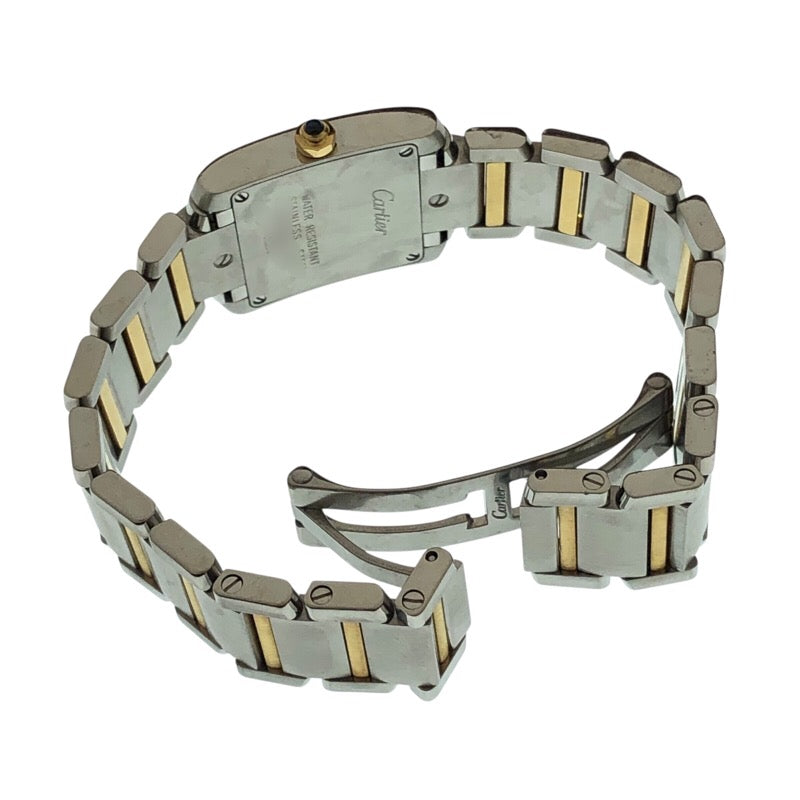 カルティエ Cartier タンクフランセーズSM コンビ W51007Q4 SSxYG レディース 腕時計