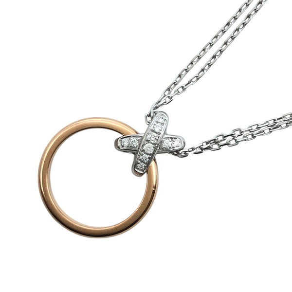 ショーメ CHAUMET リアンドゥショーメプルミエダイヤネックレス K18YG/K18WG ジュエリー