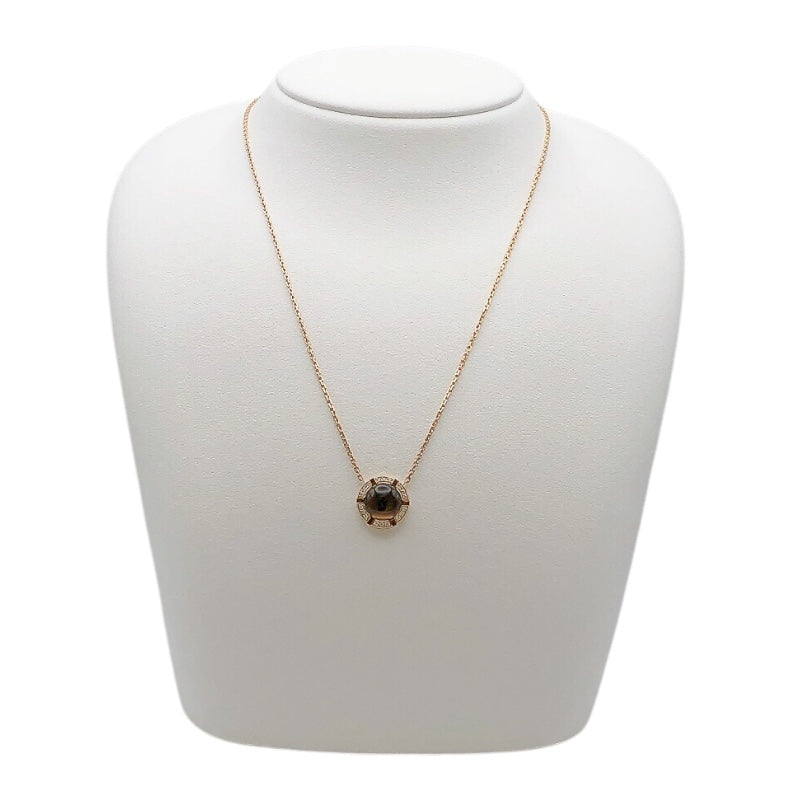 ショーメ CHAUMET クラスワン スモーキークォーツ/ダイヤ ネックレス K18ピンクゴールド ジュエリー