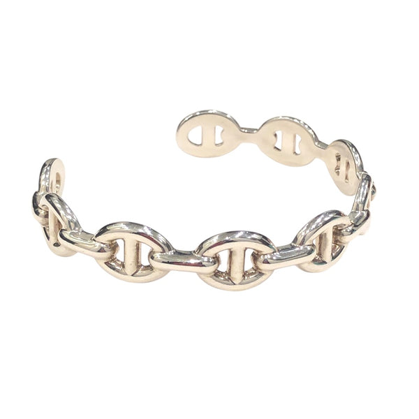 エルメス HERMES シェーヌダンクルアンシェネバングル ST シルバー シルバー925 Ag925 アクセサリー