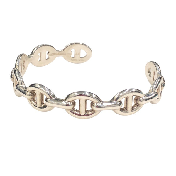 エルメス HERMES シェーヌダンクルアンシェネバングル ST シルバー シルバー925 Ag925 アクセサリー