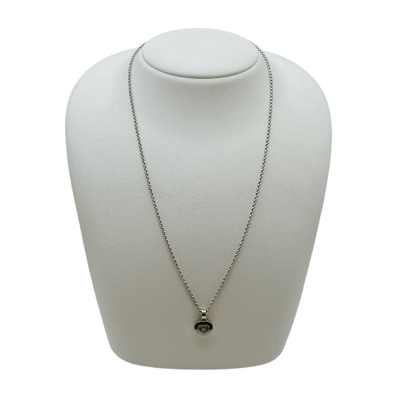 ショパール Chopard ハッピーダイヤネックレス K18ホワイトゴールド ジュエリー