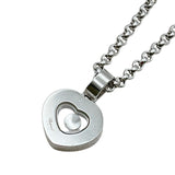 ショパール Chopard ハッピーダイヤネックレス K18ホワイトゴールド ジュエリー